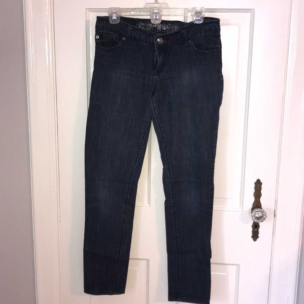 Express skinny jean dark wash